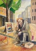 "Zwischen Farbe und Zweifel" by S. Konstantin Toth on art24