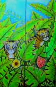 "Two Tigers." von Xio auf art24