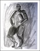 "the swimmer" de Jose Diaz sur art24
