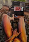 "Habit" by Oleksandra Voronina on art24