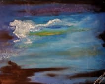 "Drachenwolke" by CLEPATRA - Caflisch Petra on art24