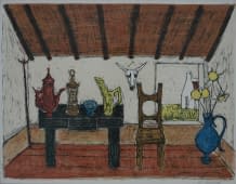 "Interieur en Camargue" von Georges Girard auf art24