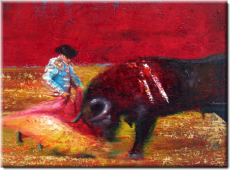 "Stierkampf" by Eduard Panosian Elia on art24