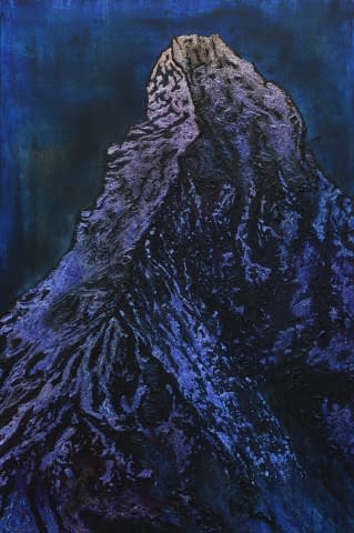 Image 1 of the artwork "Présence au coeur de la nuit / Presence in the heart of the night" by Bernard Garo on art24