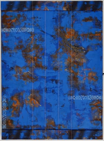 Image 2 of the artwork "Oxidiertes Blau" by Dominik Schlumpf on art24