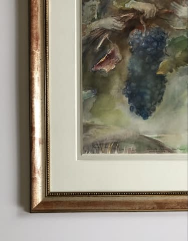Foto 4 des Kunstwerks "A nagy szőlőfürt/ Die große Weintraube" von János Giczy auf art24
