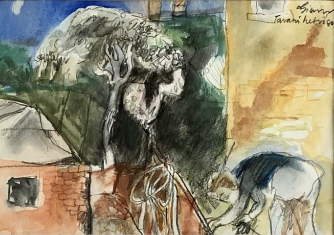Foto 2 des Kunstwerks "Tavaszi hétvégi/Frühlingwochenende" von János Giczy auf art24