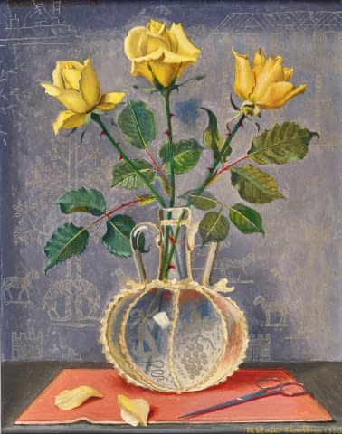 Image 1 of the artwork "Stillleben mit Schere" by Niklaus Stoecklin on art24