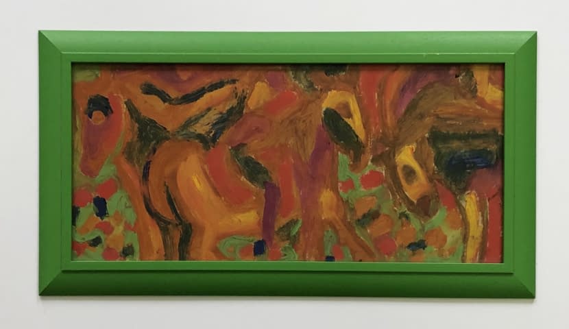 Image 1 of the artwork "Erdei lovaglás/Reiten im Wald" by Pasaréti Csepeli Varró Németh Miklós on art24