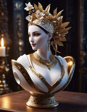 Foto 1 des Kunstwerks "Noveau Lisa" von Heiko Skerra auf art24