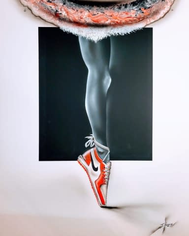 Image 1 de l'œuvre ""the Ballerina"" par JMH color Rock's sur art24