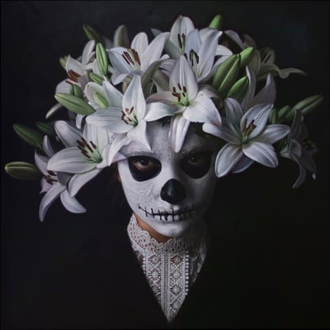 Photo 1 de l'œuvre "Allegorie "Pandemie COVID-19"" par VILLALBA sur art24