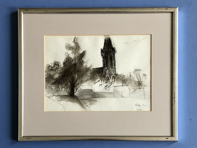 Foto 3 des Kunstwerks "Szt. Mihály Templom/Szt. Mihály Kirche" von János Giczy auf art24