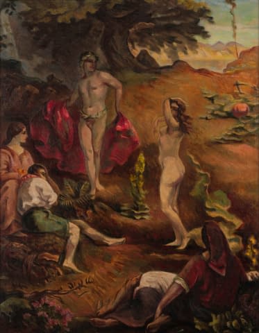 Image 2 of the artwork "Idyllische Szene" by Rudolf (auch Rudolph) Urech on art24