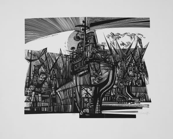 Image 1 of the artwork "Hamburg 37/50" by Jaroslav Lukavsky on art24