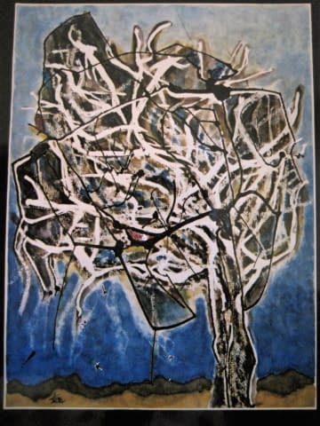 Foto 1 des Kunstwerks ""Der Baum"" von K.Winkler's "Punk Paint Kitchen" auf art24