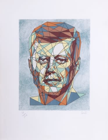 Image 1 de l'œuvre "John F. Kennedy 39/150" par Artist Wanted sur art24