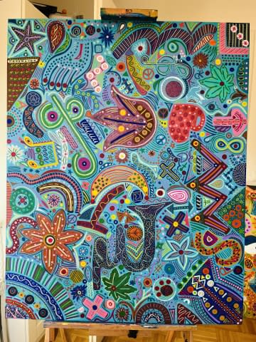 Image 1 of the artwork "Power of Symbols I" by PamKes on art24