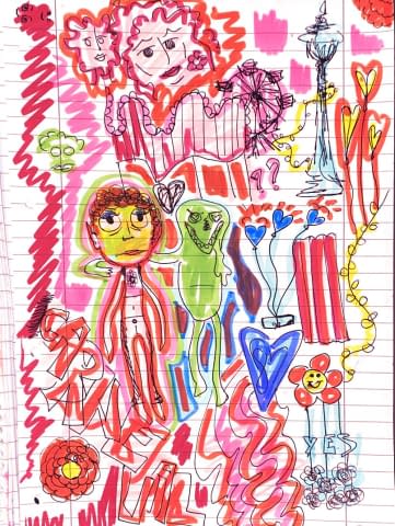 Photo 1 de l'œuvre "CarnEval" par Layla Nyte sur art24