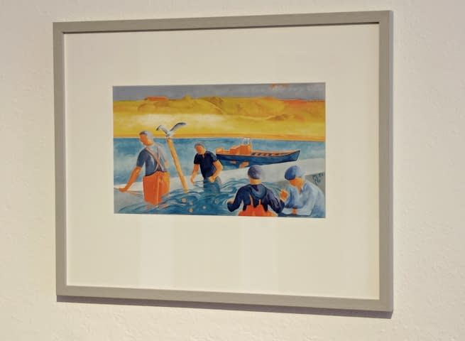 Image 3 of the artwork "Fischer in Ferragudo" by Marcus Nordmann on art24