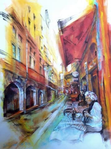 Image 1 of the artwork "Bouchon Lyonnais" by Beatrice Lurati on art24