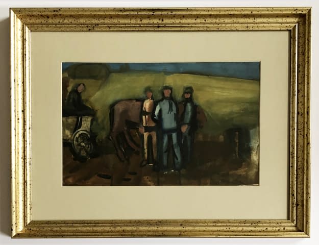Foto 1 des Kunstwerks "A 60-as évek/Die 60-er Jahre" von János Giczy auf art24