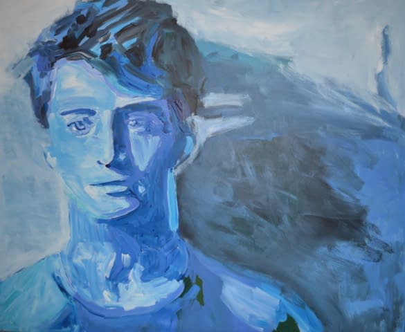 Foto 1 des Kunstwerks "Daniel Jacob Radcliffe II _Acryl auf Leinwand_141x101cm_2022" von johannes  petrus  lehner auf art24