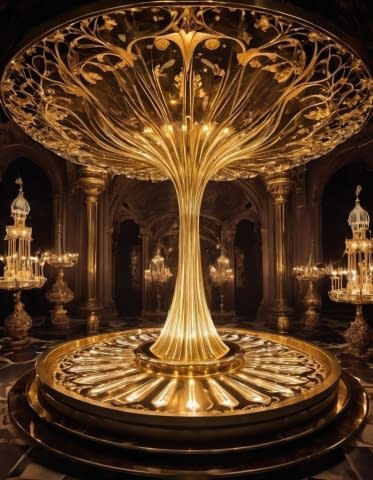 Foto 1 des Kunstwerks "Gold chalice" von Heiko Skerra auf art24