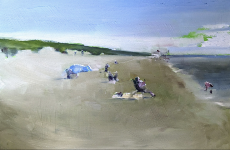 Bild 1 des Kunstwerks "Sonntag in Petten" von DK auf art24