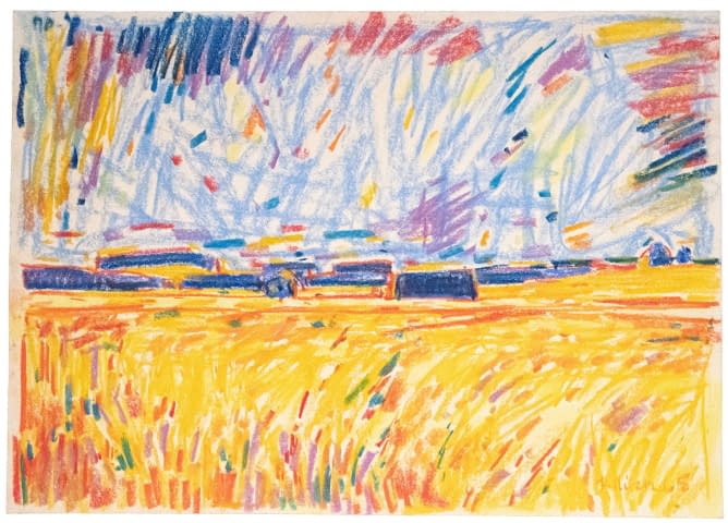 Foto 1 des Kunstwerks "Weites Getreidefeld" von Josef Kilián auf art24