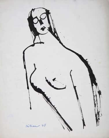 Foto 1 des Kunstwerks "Frauenakt" von Josef Kilián auf art24