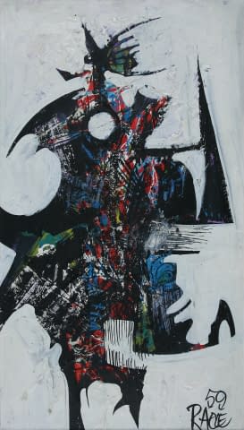 Image 1 of the artwork "Komposition" by Paul Raclé on art24