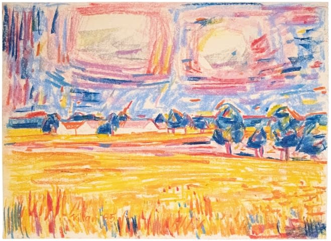 Foto 1 des Kunstwerks "Böhmische Sommerlandschaft" von Josef Kilián auf art24