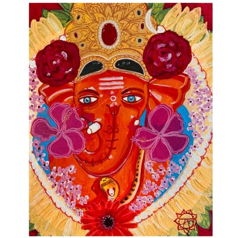 Bild 1 des Kunstwerks "Ganesha Murti" von Mataji auf art24