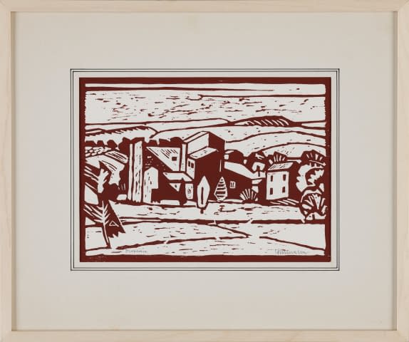 Image 1 de l'œuvre "Dorf in der Provence" par Arnold Ammann sur art24