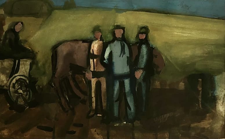 Foto 2 des Kunstwerks "A 60-as évek/Die 60-er Jahre" von János Giczy auf art24