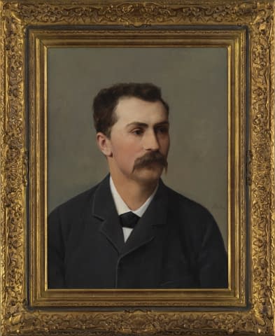 Image 1 of the artwork "Doppelporträt Zimmermann-Schönauer" by Albert Samuel Anker on art24