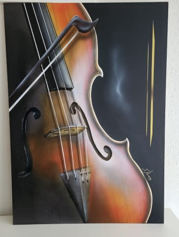 Image 1 de l'œuvre ""Stradivari"" par JMH color Rock's sur art24