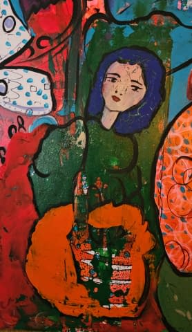 Image 3 of the artwork "Sing with me" by Ghazal Ashrafian on art24
