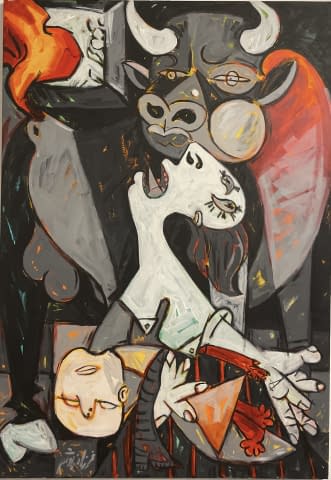 Image 1 of the artwork "Schreiende Frau" by Ravesh on art24