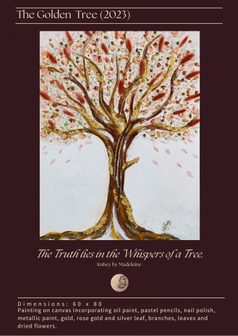 Image 2 of the artwork "The Golden Tree" by Madeleine Farhoumand on art24