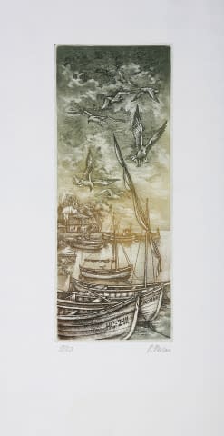 Image 1 of the artwork "Rackové (Jih/Süd) 9/50" by Petr Melan on art24