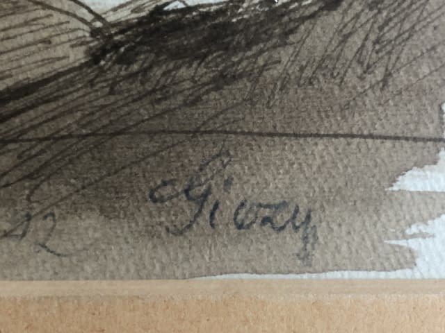 Foto 5 des Kunstwerks "Tanulmány/Studie" von János Giczy auf art24