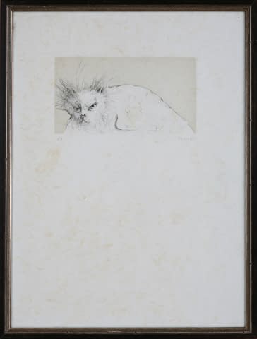 Bild 1 des Kunstwerks "Katzenwesen" von Leonor Fini auf art24