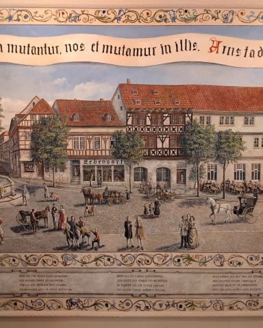 Image 2 de l'œuvre "Wandmalereien, Restaurant "Zum Hopfenbrunnen", Arnstadt" par Knut Helms sur art24