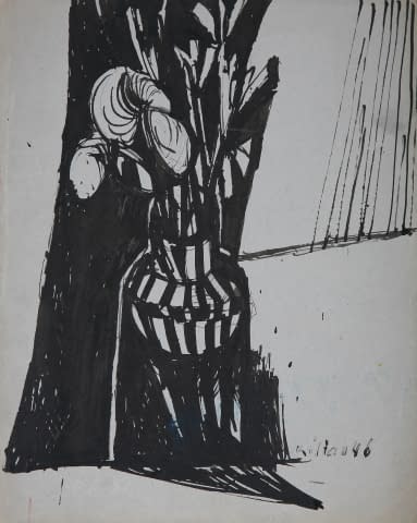 Image 1 of the artwork "Stillleben Blumen in Vase" by Josef Kilián on art24