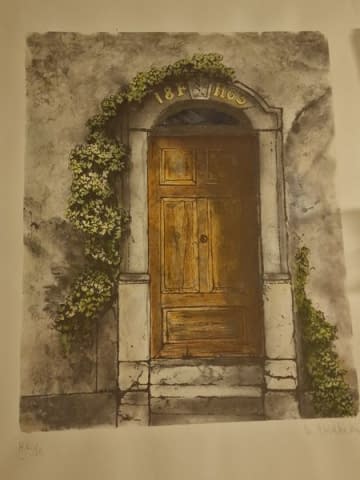 Foto 1 des Kunstwerks "Eingang" von Manfred Haselhuhn auf art24