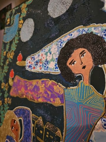 Image 3 of the artwork "The women are angels" by Ghazal Ashrafian on art24