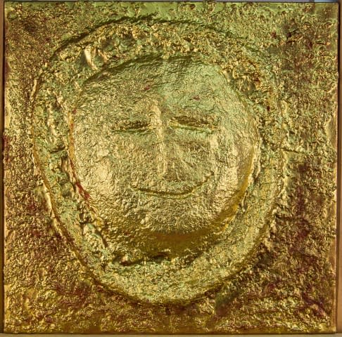 Image 3 of the artwork "Head - golden Spirit" by Eugen Meier Mathévie on art24