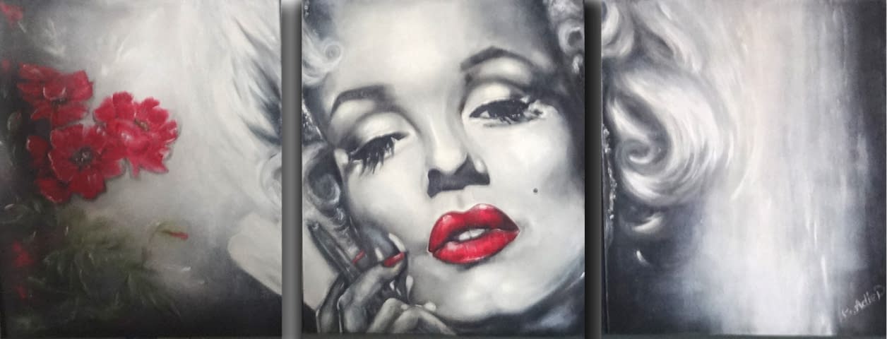 Image 1 of the artwork "Marilyn Monroe" by Galina on art24